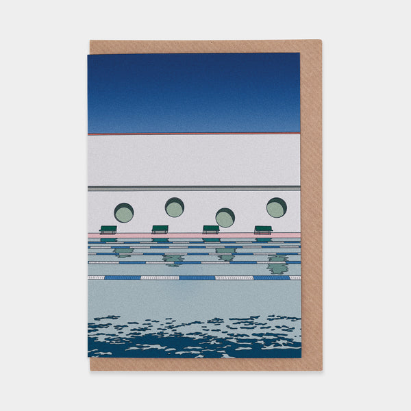 evermade Lido II Greetings Card by Ana Popescu