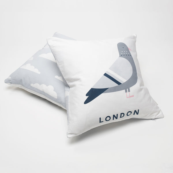 Evermade London Pigeon Cushion