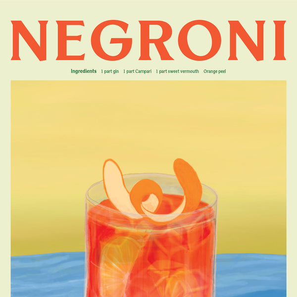 Evermade Negroni Greetings Card