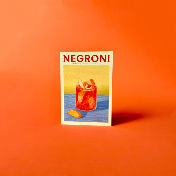 Evermade Negroni Greetings Card