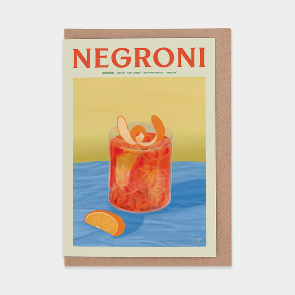 evermade Negroni Greetings Card