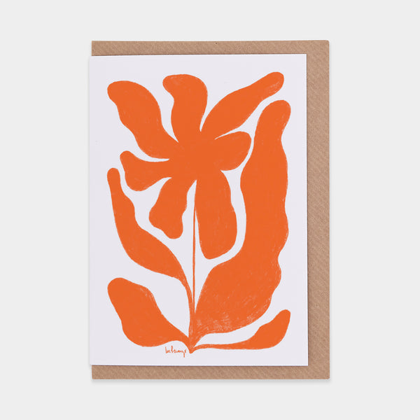 evermade Orange Growing Greetings Card