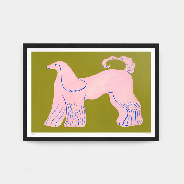 evermade Pink Afghan Hound