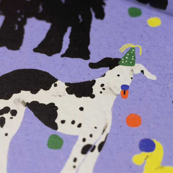 Evermade Puppy Party Gift Wrap By Zsófia Győrfi