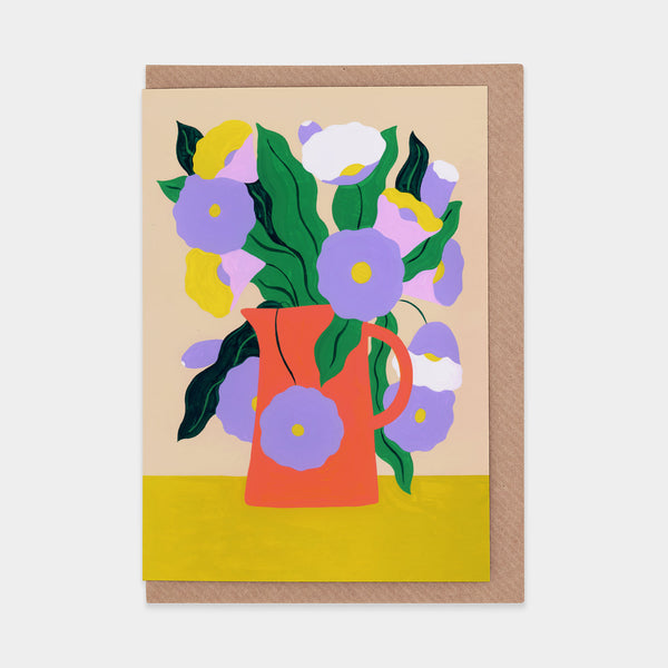 evermade Summer Flowers Greetings Card