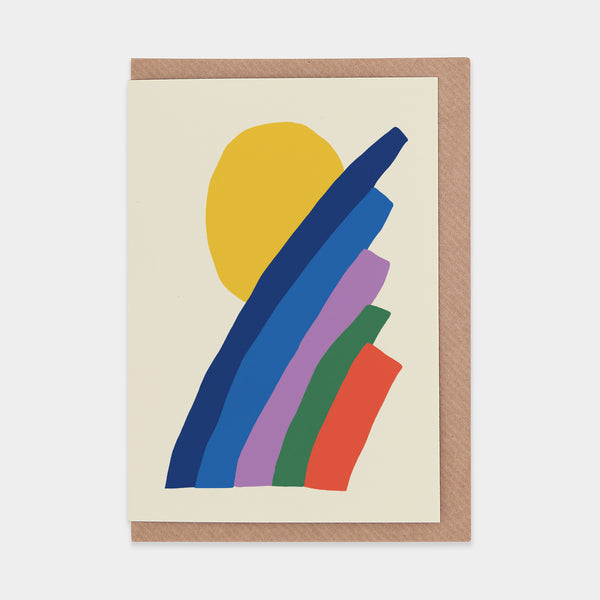 evermade Sunny Rainbow Greetings Card