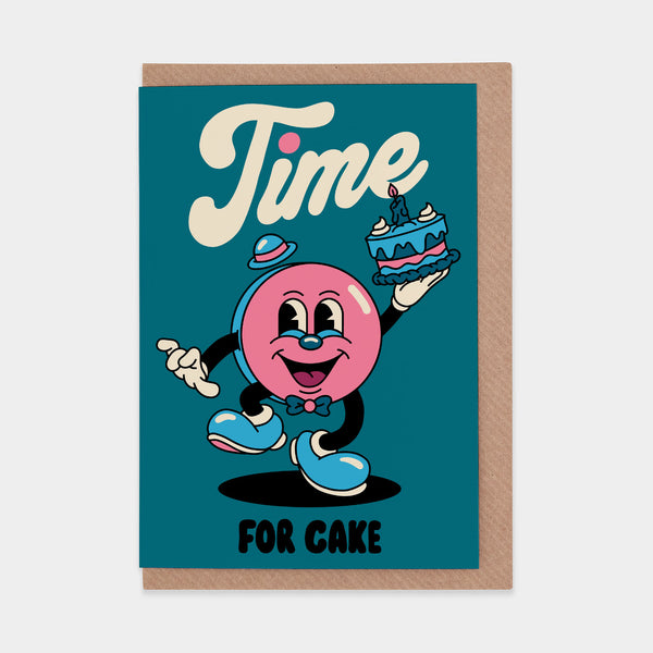 evermade Time For Cake Greetings Card