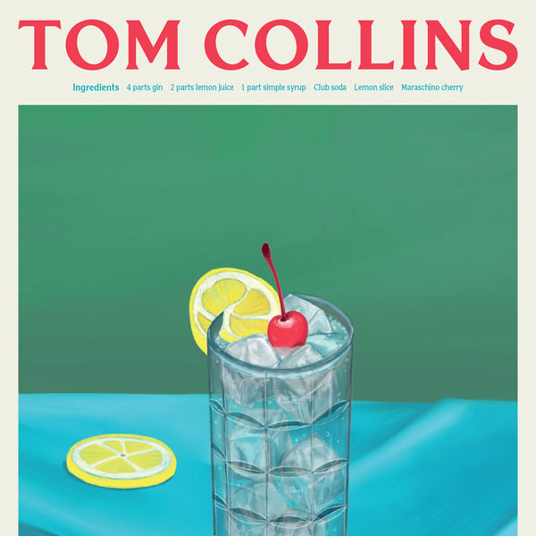 Evermade Tom Collins Greetings Card