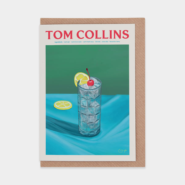 evermade Tom Collins Greetings Card
