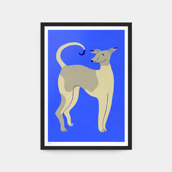 evermade Young Dog on Blue