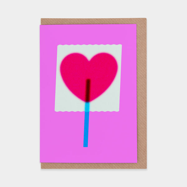 evermade Lollipop Greetings Card by Giacomo Bagnara
