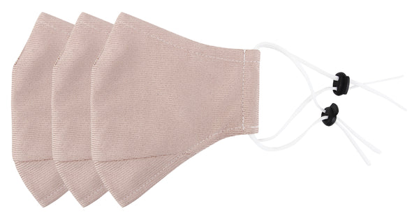 everplush company 3 Ply Reusable Face Mask Dusty Pink Small 3 Pack