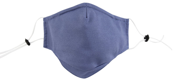 Everplush Company 3 Ply Reusable Face Mask Navy Blue Large 3 Pack