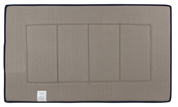 Everplush Company Activated Charcoal Memory Foam Bath Mat In Navy Blue Large 21 X 34 In