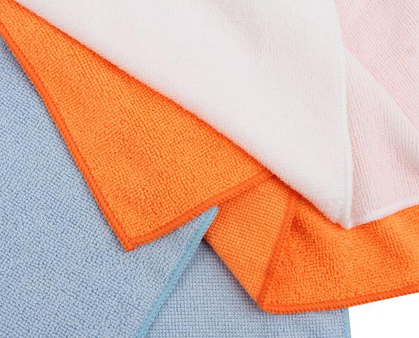 Everplush Company Certified Recycled Microfiber Cleaning Cloths 12 Pack 3 Colors