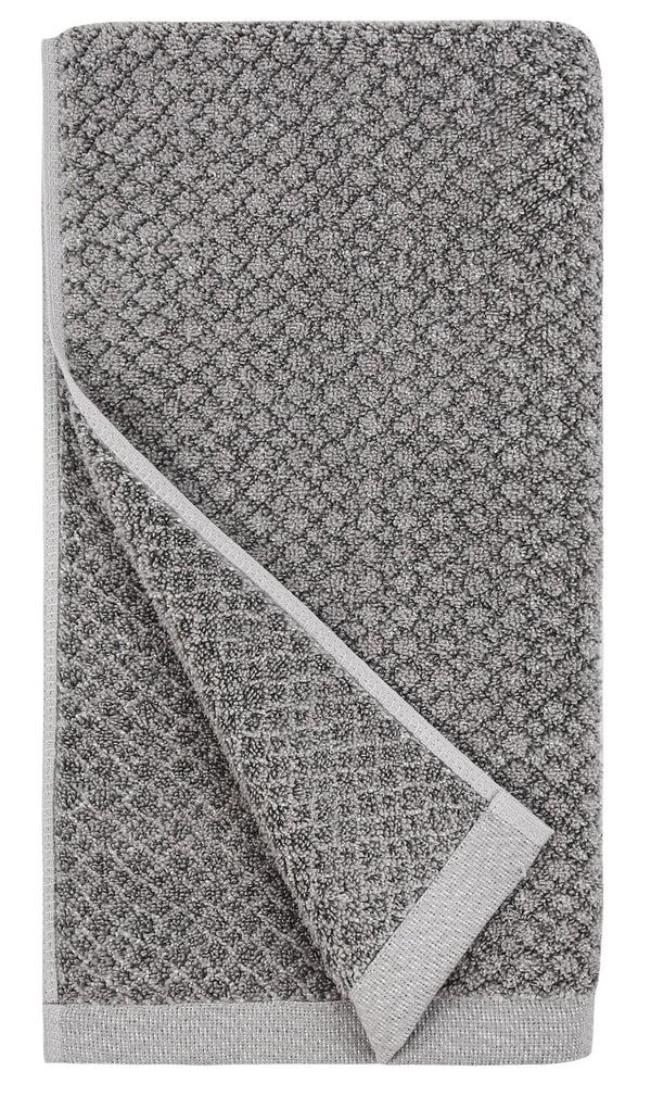 Everplush Company Chip Dye Towels - 6 Piece Bath Towel Set Granite