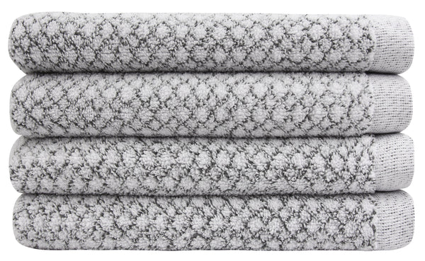 Everplush Company Chip Dye Towels - Hand Towel Set 4 Pack Marble