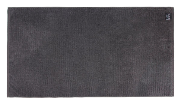 Everplush Company Diamond Jacquard Towels 6 Piece Bath Towel Set Charcoal (Dark Grey)