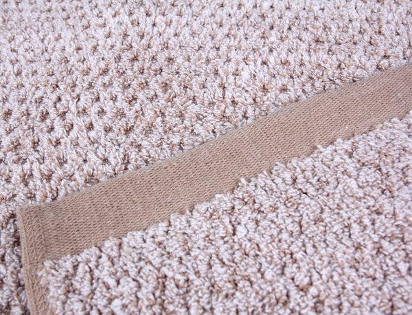 Everplush Company Diamond Jacquard Towels 6 Piece Bath Towel Set Khaki (Light Brown)