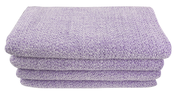 Everplush Company Diamond Jacquard Towels Bath Sheet - 2 Pack Lavender
