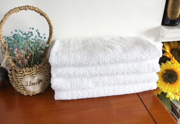 Everplush Company Diamond Jacquard Towels Bath Sheet - 2 Pack White