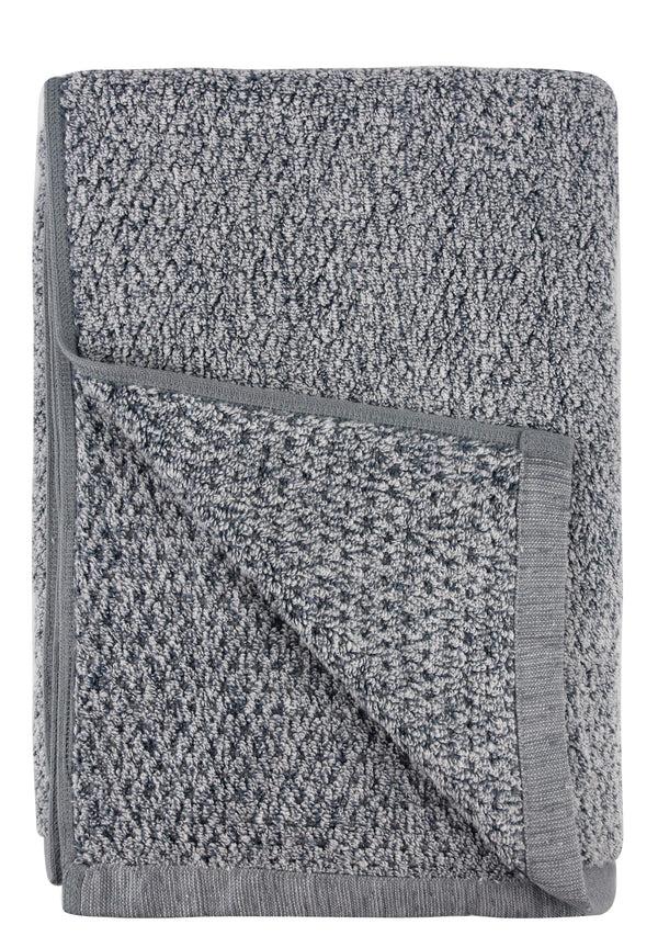 everplush company Diamond Jacquard Towels Bath Sheet Towel - 1 Piece Dusk (Grey Blue)