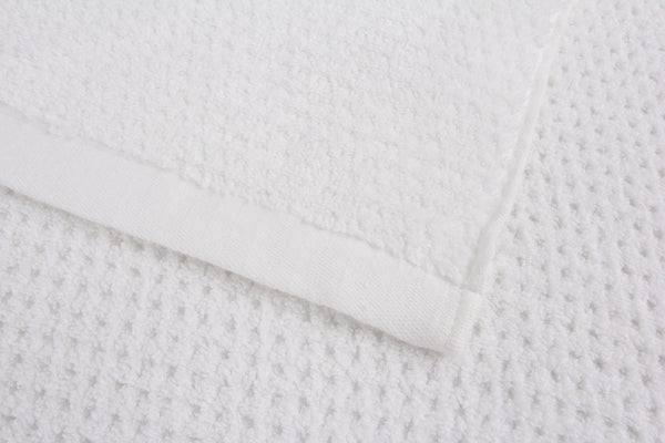 Everplush Company Diamond Jacquard Towels Bath Sheet Towel - 1 Piece White