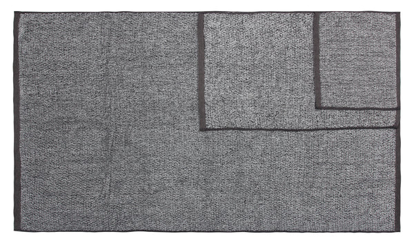 Everplush Company Diamond Jacquard Towels Bath Towel Set - 10 Piece Set Grey