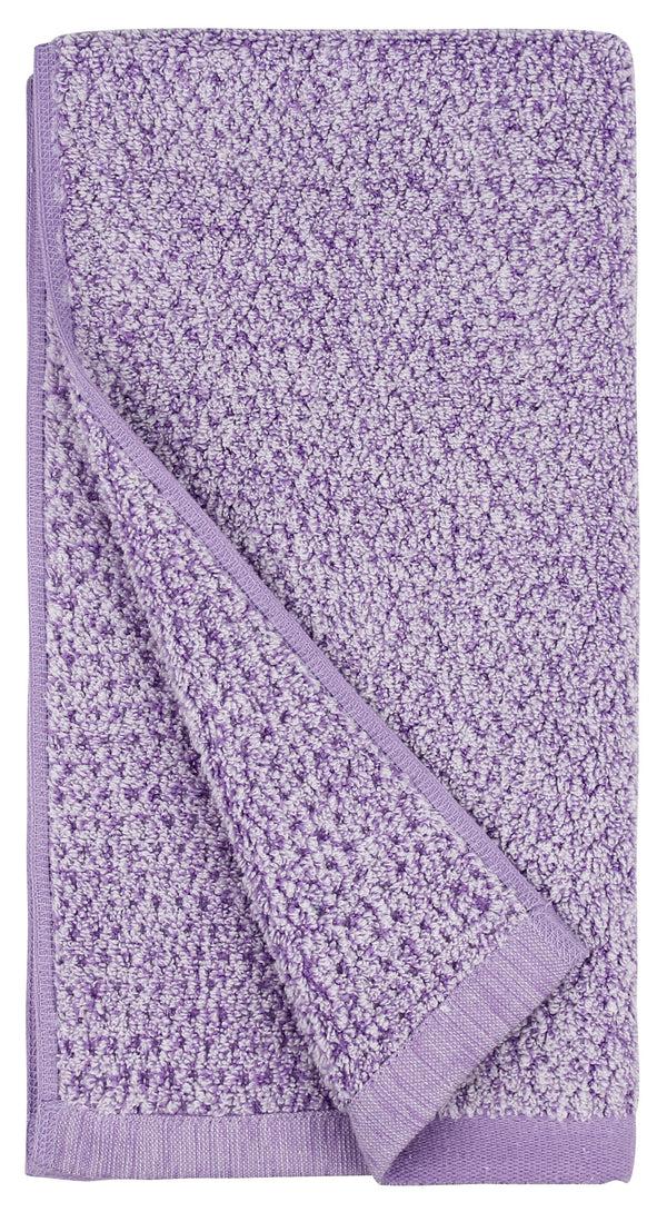 everplush company Diamond Jacquard Towels Hand Towels - 4 Pack Lavender