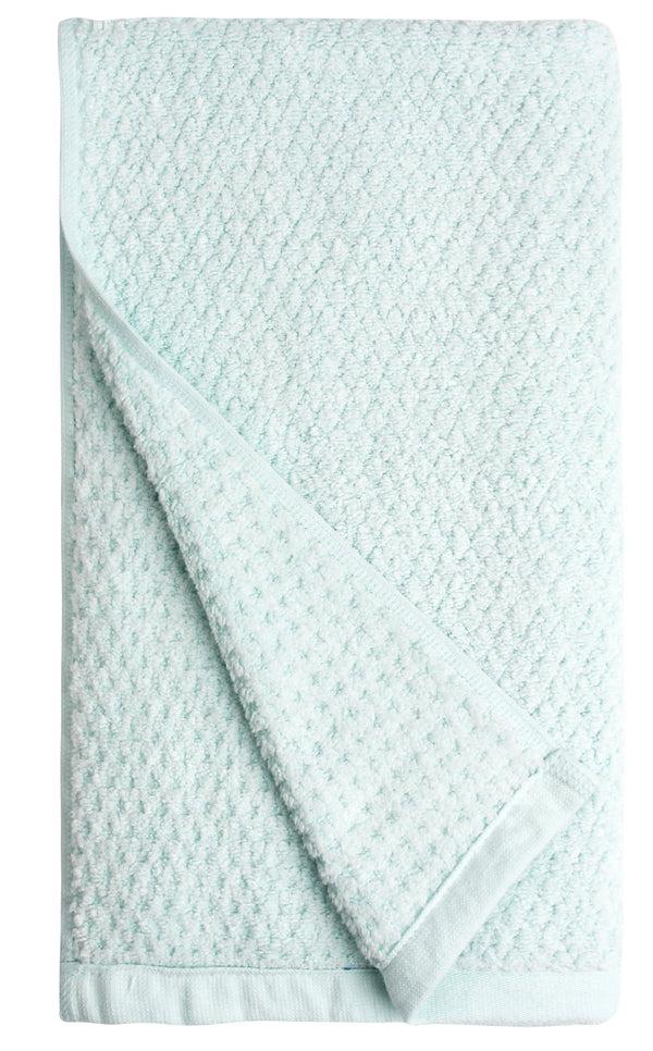 everplush company Diamond Jacquard Towels Hand Towels - 4 Pack Spearmint