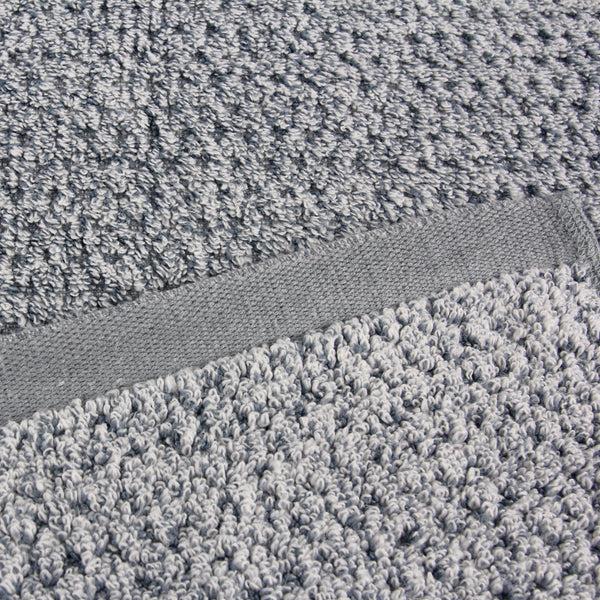 Everplush Company Diamond Jacquard Washcloths - 6 Pack Dusk (Grey Blue)