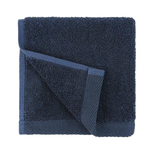 everplush company Flat Loop Washcloths - 6 Pack Navy Blue