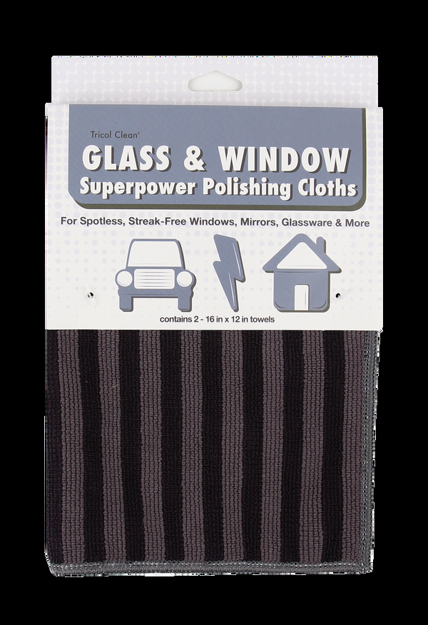 Everplush Company Glass & Window Cleaning Cloth Kit 2 Pack