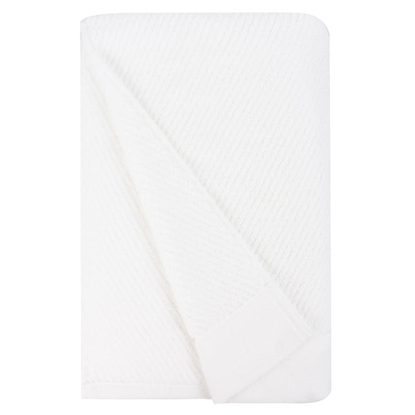 Everplush Company Hokime Ribbed Towels Bath Towel Set - 10 Piece White