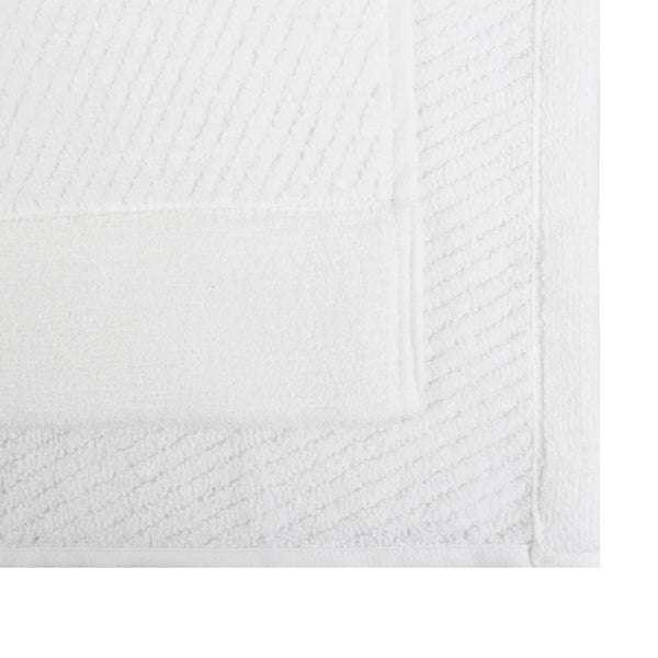 Everplush Company Hokime Ribbed Towels Bath Towel Set - 10 Piece White