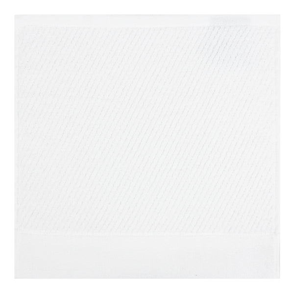 Everplush Company Hokime Ribbed Towels Bath Towel Set - 6 Piece White