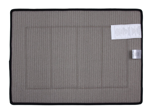 Everplush Company Memory Foam Bath Mat In Black 17 X 24 In