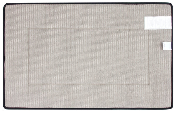 Everplush Company Memory Foam Bath Mat In Black Large 21 X 34 In