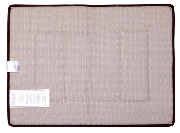 Everplush Company Memory Foam Bath Mat In Coffee Brown 17 X 24 In