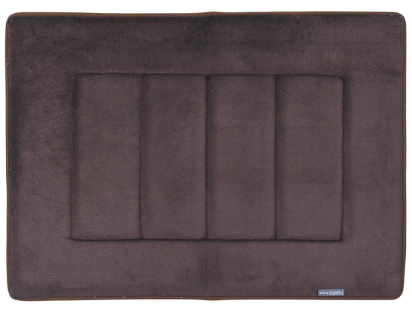 everplush company Memory Foam Bath Mat in Coffee Brown 17 x 24 in