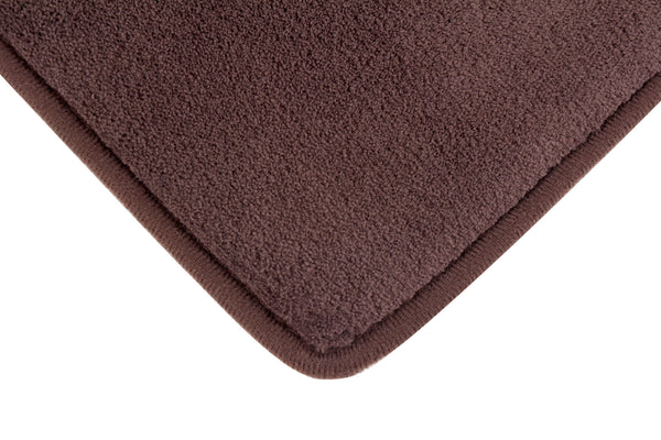 Everplush Company Memory Foam Runner In Coffee Brown 2 X 6 Ft
