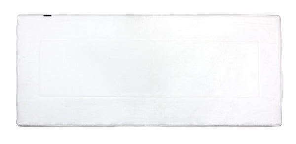 everplush company Memory Foam Runner in White 2 x 5 ft