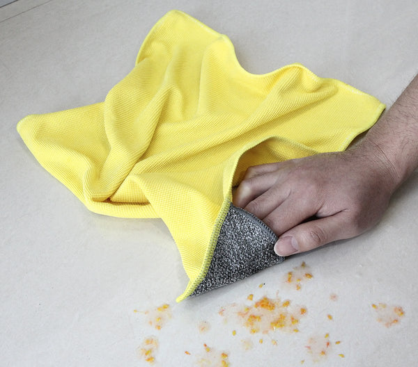 everplush company Microfiber Dish Cloth w/Scrubby Pocket