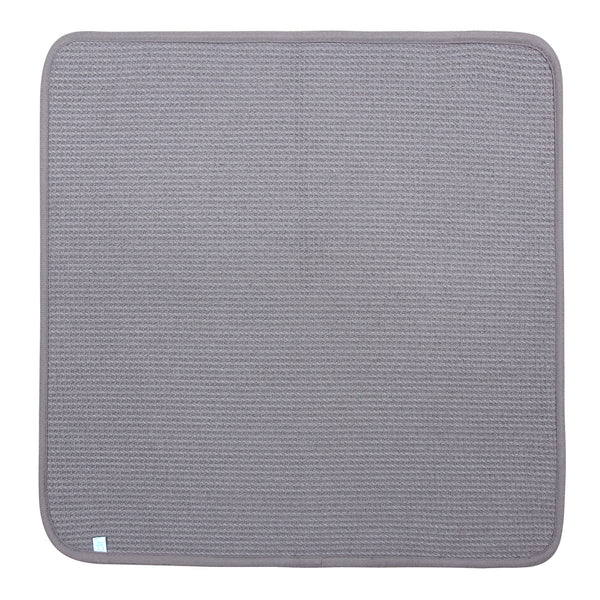 everplush company Microfiber Dish Drying Mat by DRI 2 Sizes Ash (Grey)
