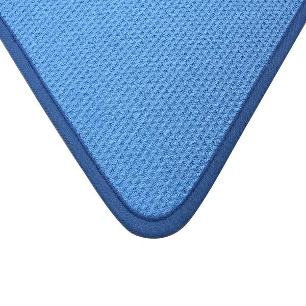 Everplush Company Microfiber Dish Drying Mat By DRI 2 Sizes Cornflower Blue