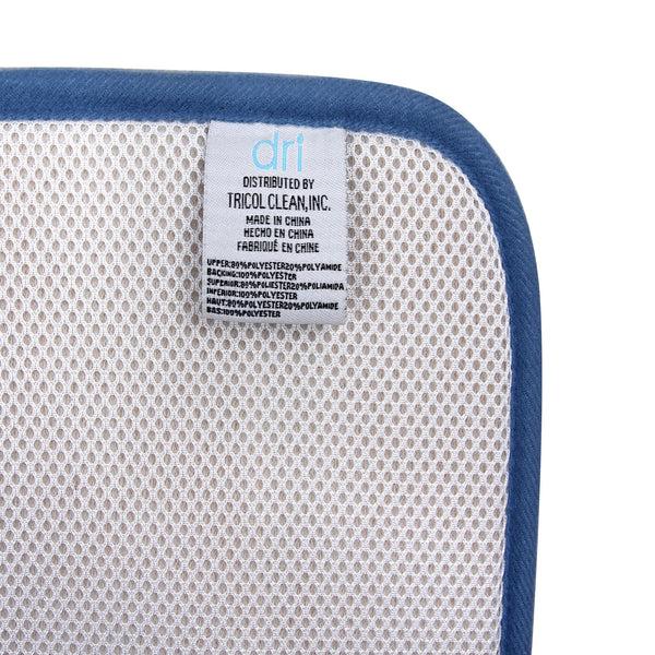 Everplush Company Microfiber Dish Drying Mat By DRI 2 Sizes Cornflower Blue