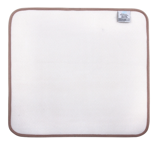 Everplush Company Microfiber Dish Drying Mat By DRI 2 Sizes Ivory