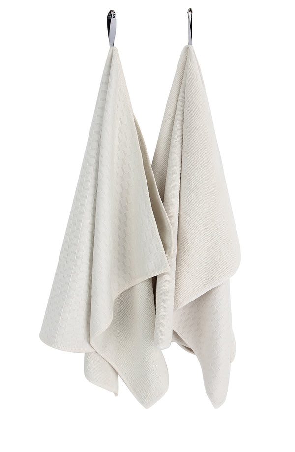 Everplush Company Microfiber Dish Towels Set Of 2 White