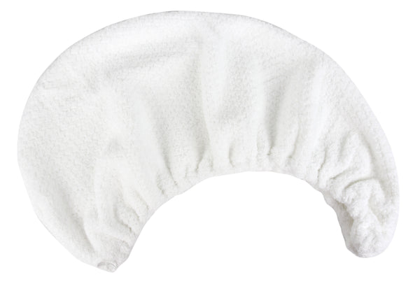 Everplush Company Quick Dry Hair Towel Turban White - One Size