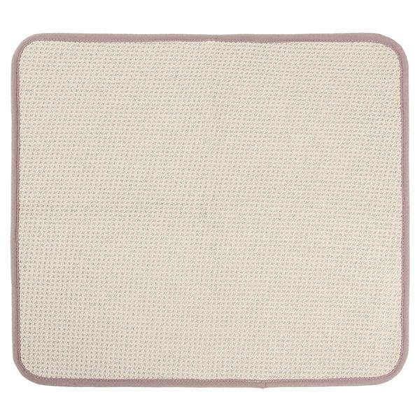 everplush company Recycled Honeycomb Microfiber Dish Drying Mat Fossil
